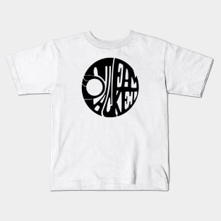 The Steampacket - Black Logo 60s Kids T-Shirt